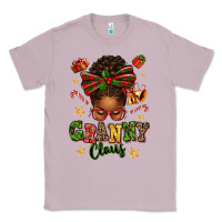 Lilac granny claus afro messy bun Classic Tee - texasbilliewilder