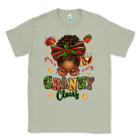 Matcha granny claus afro messy bun Classic Tee - texasbilliewilder