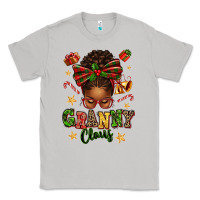 Moon Dust granny claus afro messy bun Classic Tee - texasbilliewilder