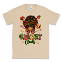 Mushroom granny claus afro messy bun Classic Tee - texasbilliewilder