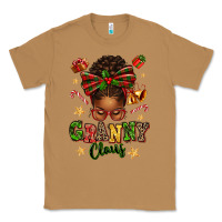 Toasted Coconut granny claus afro messy bun Classic Tee - texasbilliewilder
