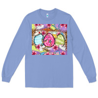 Colony Blue Easter eggs Nurse Long Sleeve Tee - OliviaCreatesArt