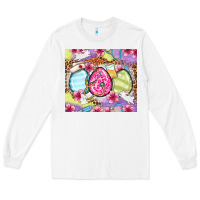 White Easter eggs Nurse Long Sleeve Tee - OliviaCreatesArt