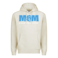Oatmeal Heather lil autism mom Premium Hoodie - CowhideDigitalArt
