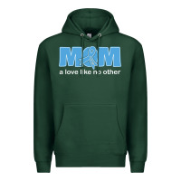 Sports Green lil autism mom Premium Hoodie - CowhideDigitalArt