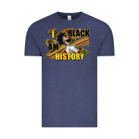 Vintage Denim i am black history Vintage Tee - CowGirlArtShop