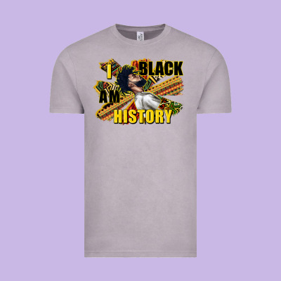 I Am Black History Vintage Tee Designed By Cowgirlartshop