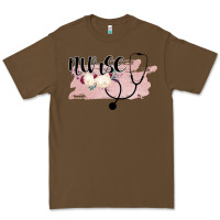 Cacao Nurse Floral Premium Tee - Bettercallsaul