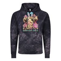 Cloud Black Happy Easter Day cow Vintage Hoodie - HowdyJamesFarm