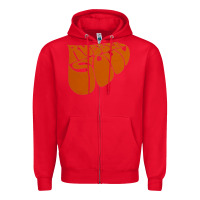 Red Rubber Soul Perfect Gift Zipper Hoodie - trangStudio