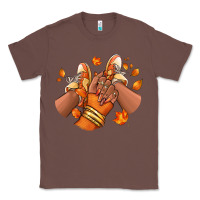 Chestnut Black girl Fall sneakers Classic Tee - RanaPortraitStore