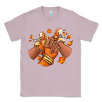 Lilac Black girl Fall sneakers Classic Tee - RanaPortraitStore