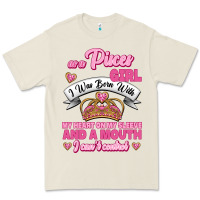 Bone As A Pisces Girl I Was Born With My Heart On My Sleeve And A Mouth Premium Tee - Jasminsmagicworld