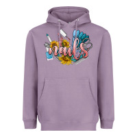 Lavender nails Heavyweight Hoodie - BarkalooDesign