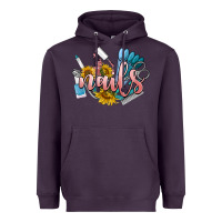 Plum nails Heavyweight Hoodie - BarkalooDesign