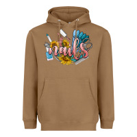 Toasted Coconut nails Heavyweight Hoodie - BarkalooDesign