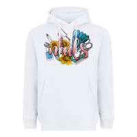 White nails Heavyweight Hoodie - BarkalooDesign