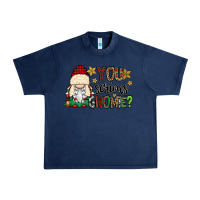Navy you serious gnomie Urban Heavy Tee - CowGirlArtShop
