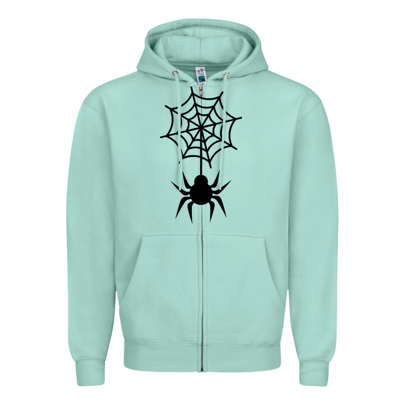 Spider T  Shirt Spider With Web 17971797 Zipper Hoodie by trangStudio | Teevron