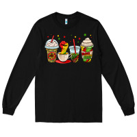 Black juneteenth bhm coffee cups Long Sleeve Tee - OliviaCreatesArt
