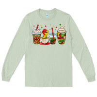 Matcha juneteenth bhm coffee cups Long Sleeve Tee - OliviaCreatesArt