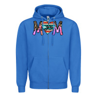 True Royal girl mom Zipper Hoodie - CowhideDigitalArt
