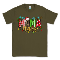Army Green mama claus Classic Tee - texasbilliewilder