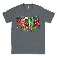 Charcoal Heather mama claus Classic Tee - texasbilliewilder