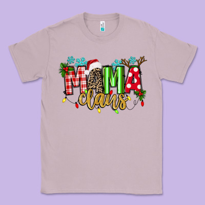Mama Claus Classic Tee Designed By Texasbilliewilder
