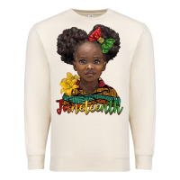 Sandshell juneteenth african girl Premium Sweatshirt - BarkalooDesign