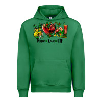 Emerald peace love  elf Urban Hoodie - AdoDesignShop