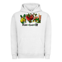 Pigment Lunar Rock peace love  elf Urban Hoodie - AdoDesignShop