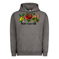 Pigment Tornado peace love  elf Urban Hoodie - AdoDesignShop