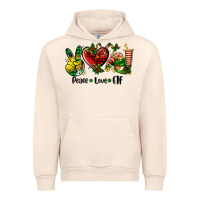 Sandshell peace love  elf Urban Hoodie - AdoDesignShop