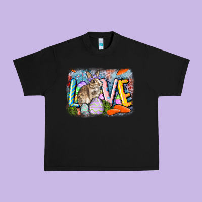Love Easter Urban Heavy Tee Designed By Cowgirlartshop