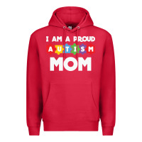 Cardinal LIL Autism Mom Premium Hoodie - CowhideDigitalArt