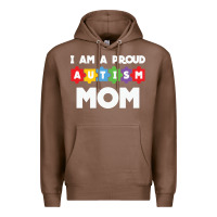 Chestnut LIL Autism Mom Premium Hoodie - CowhideDigitalArt