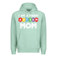 Seafoam LIL Autism Mom Premium Hoodie - CowhideDigitalArt