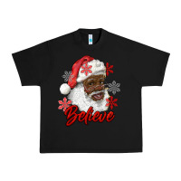 Black african american santa believe Urban Heavy Tee - RanaPortraitStore