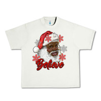 Pistachio african american santa believe Urban Heavy Tee - RanaPortraitStore