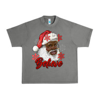 Tornado african american santa believe Urban Heavy Tee - RanaPortraitStore
