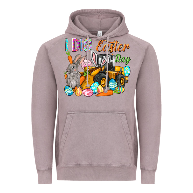 I Dig Easter Day Vintage Hoodie by HowdyJamesFarm | Teevron
