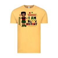 Vintage Mustard i am black history black boy  juneteenth Vintage Tee - CowGirlArtShop