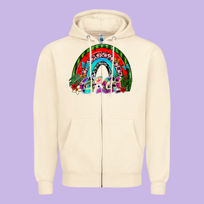 Gigi Zipper Hoodie Designed By Sublimationcraftshop