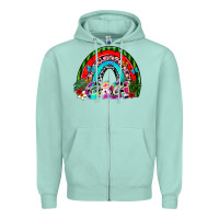 Seafoam gigi Zipper Hoodie - SublimationCraftShop