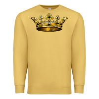 Antique Gold crown Premium Sweatshirt - BarkalooDesign