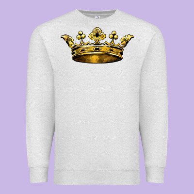 Crown Premium Sweatshirt Designed By Barkaloodesign