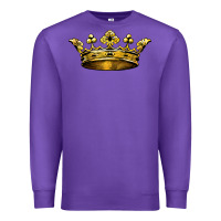 Purple crown Premium Sweatshirt - BarkalooDesign