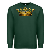 Sports Green crown Premium Sweatshirt - BarkalooDesign