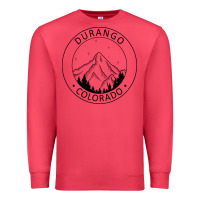 Cardinal Durango Mountain City - Colorado State Souvenir Gift Premium Sweatshirt - trangStudio